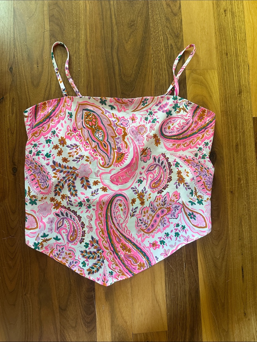 Johnny Becca pink scarf top